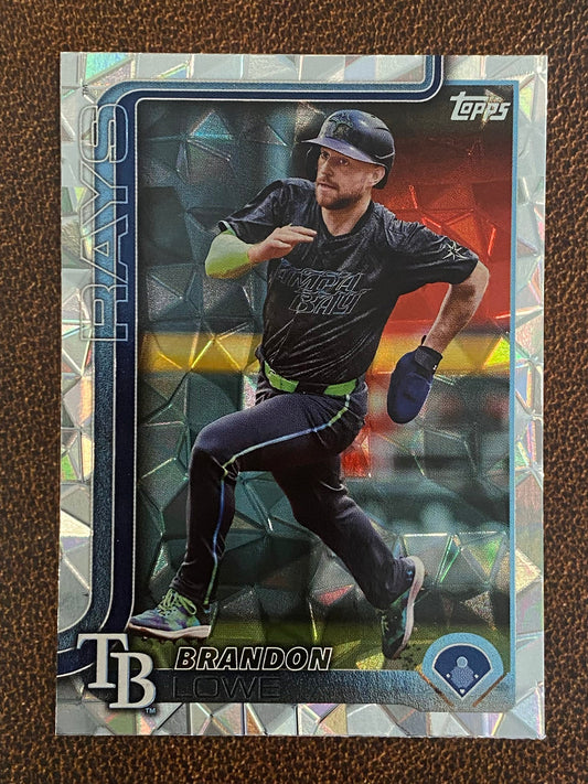 Brandon Lowe - 2025 Topps Series 1 - Diamante - Rays