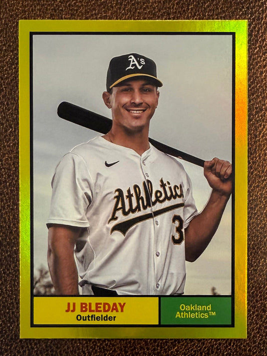 JJ Bleday - 2024 Topps Archives - Yellow Foil - Athletics