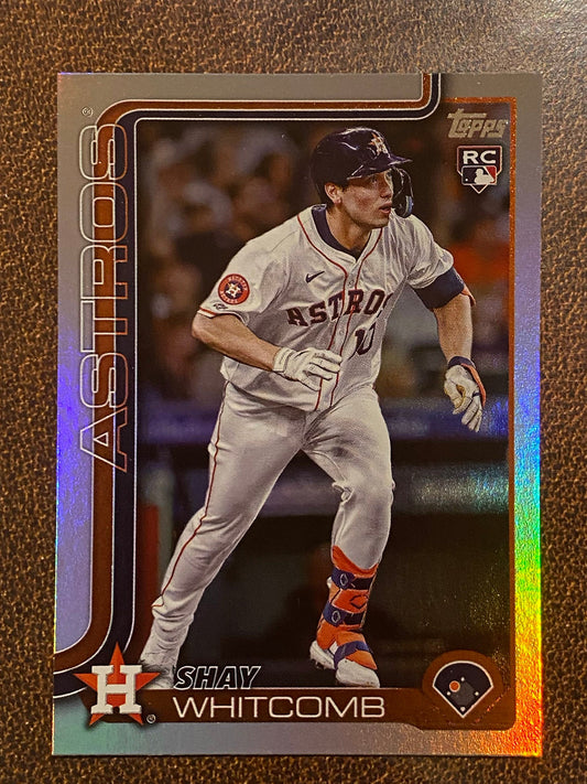 Shay Whitcomb - 2025 Topps Series 1 - Rainbow Foil - Astros