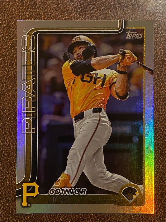 Connor Joe - 2025 Topps Series 1 - Rainbow Foil - Pirates