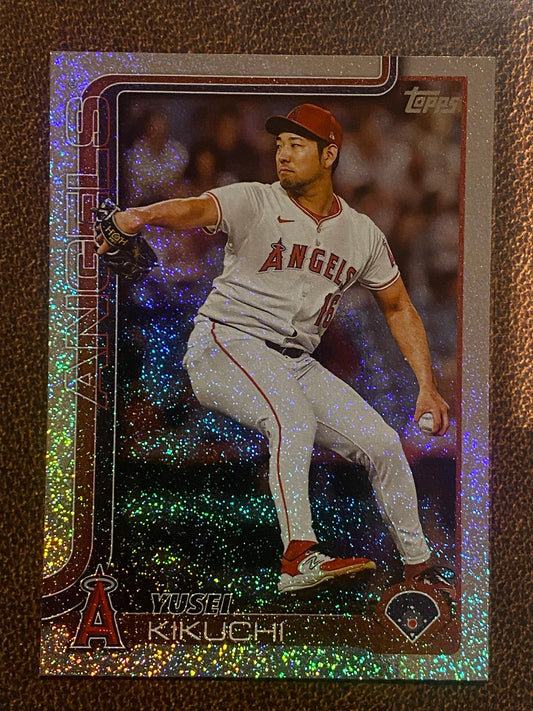 Yusei Kikuchi - 2025 Topps Series 2 - Sandglitter - Angels