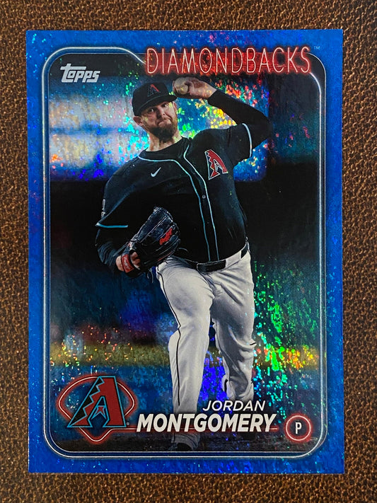 Jordan Montgomery - 2024 Topps Update - Blue Foil /999 - Diamondbacks