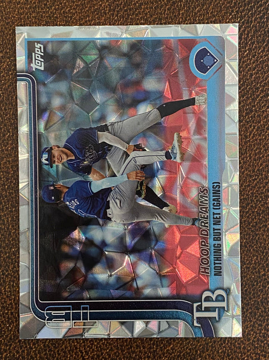 Taylor Walls - 2025 Topps Series 1 - Diamante - Rays