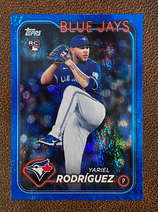 Yariel Rodriguez - 2024 Topps Update - Blue Foil /999 - Blue Jays