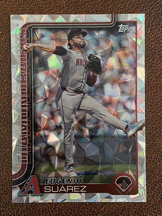 Eugenio Suarez - 2025 Topps Series 1 - Diamante - Diamondbacks