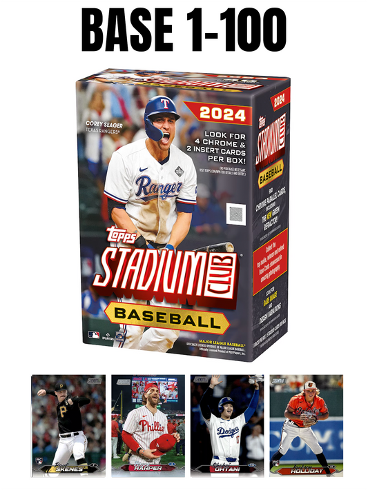 2024 Topps Stadium Club Base #1-100