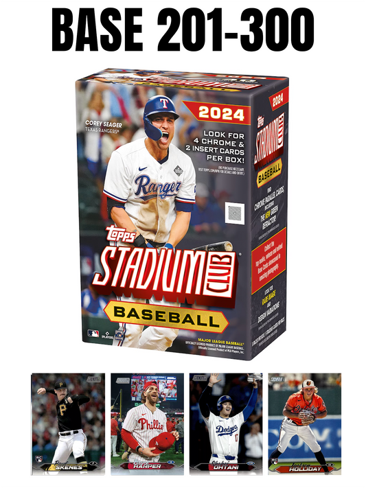 2024 Topps Stadium Club Base #201-300