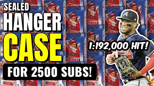 Celebrating 2500 Subscribers with a 2023 Topps Update Hanger Case Rip!