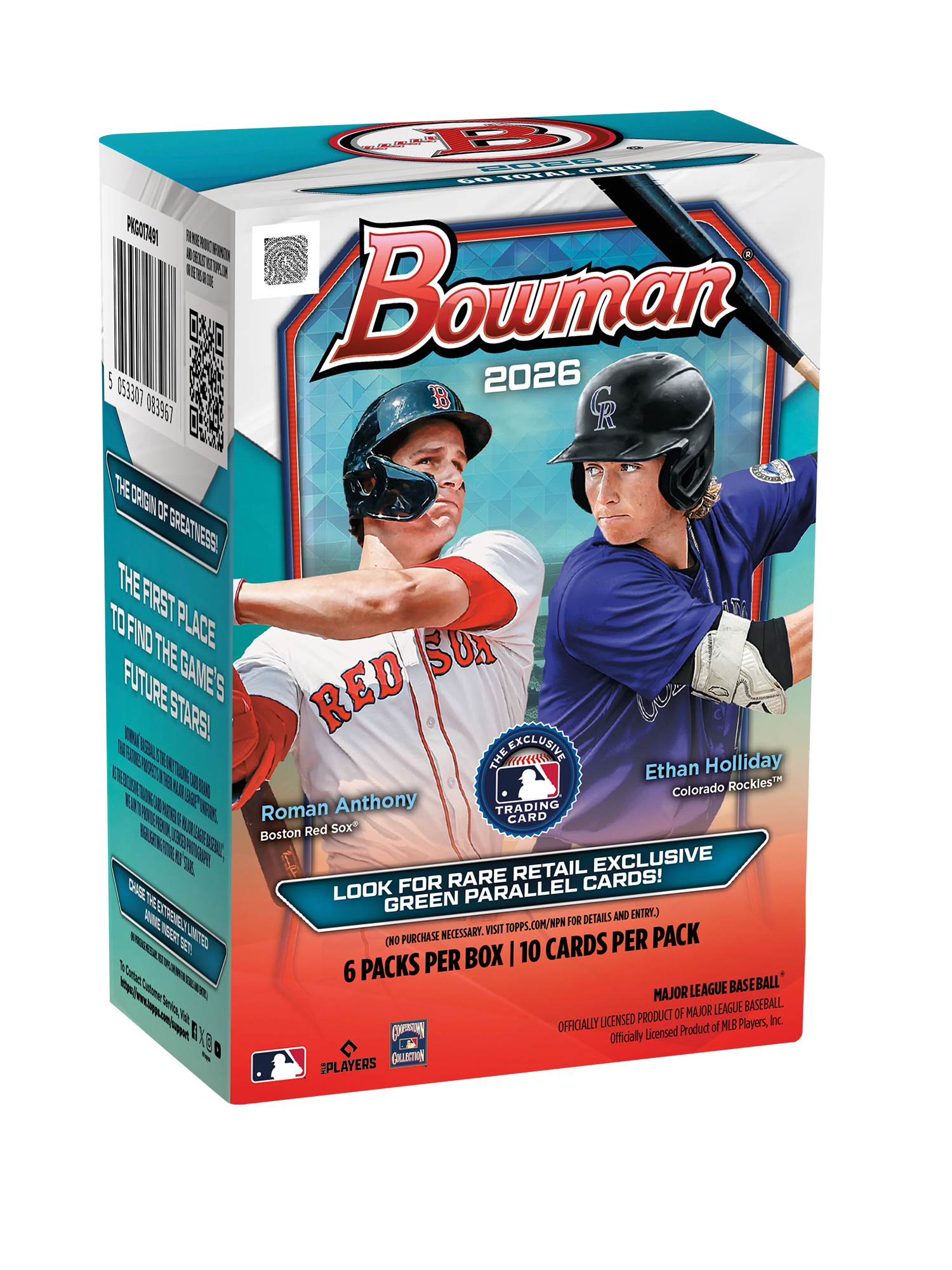 2026 Bowman Base Paper and Chrome