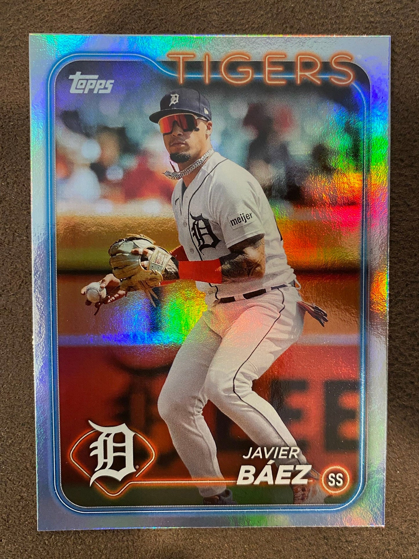 Javier Baez - 2024 Topps Series 2 - Rainbow Foil - Tigers