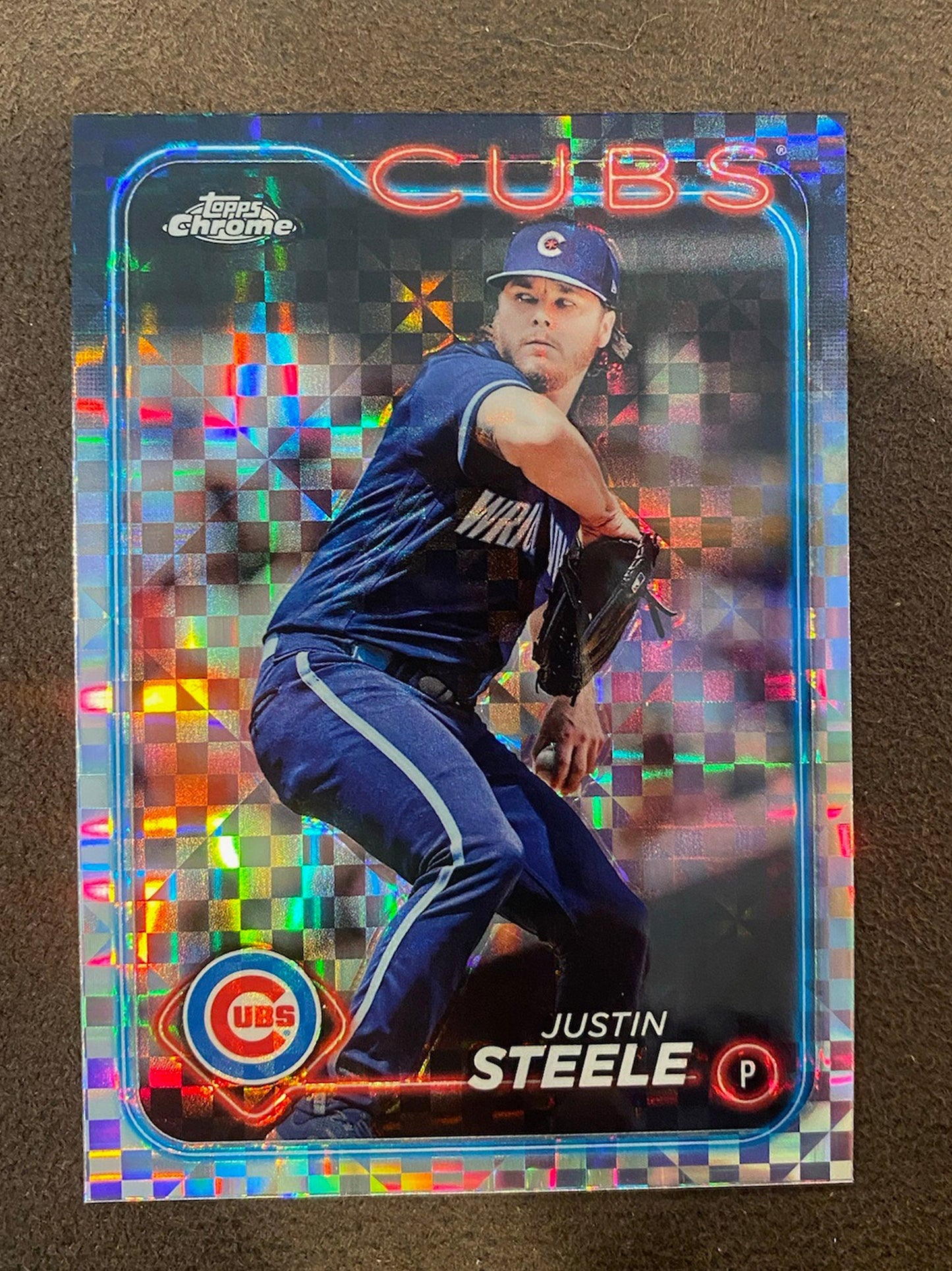 Justin Steele - 2024 Topps Chrome - XFractors - Cubs