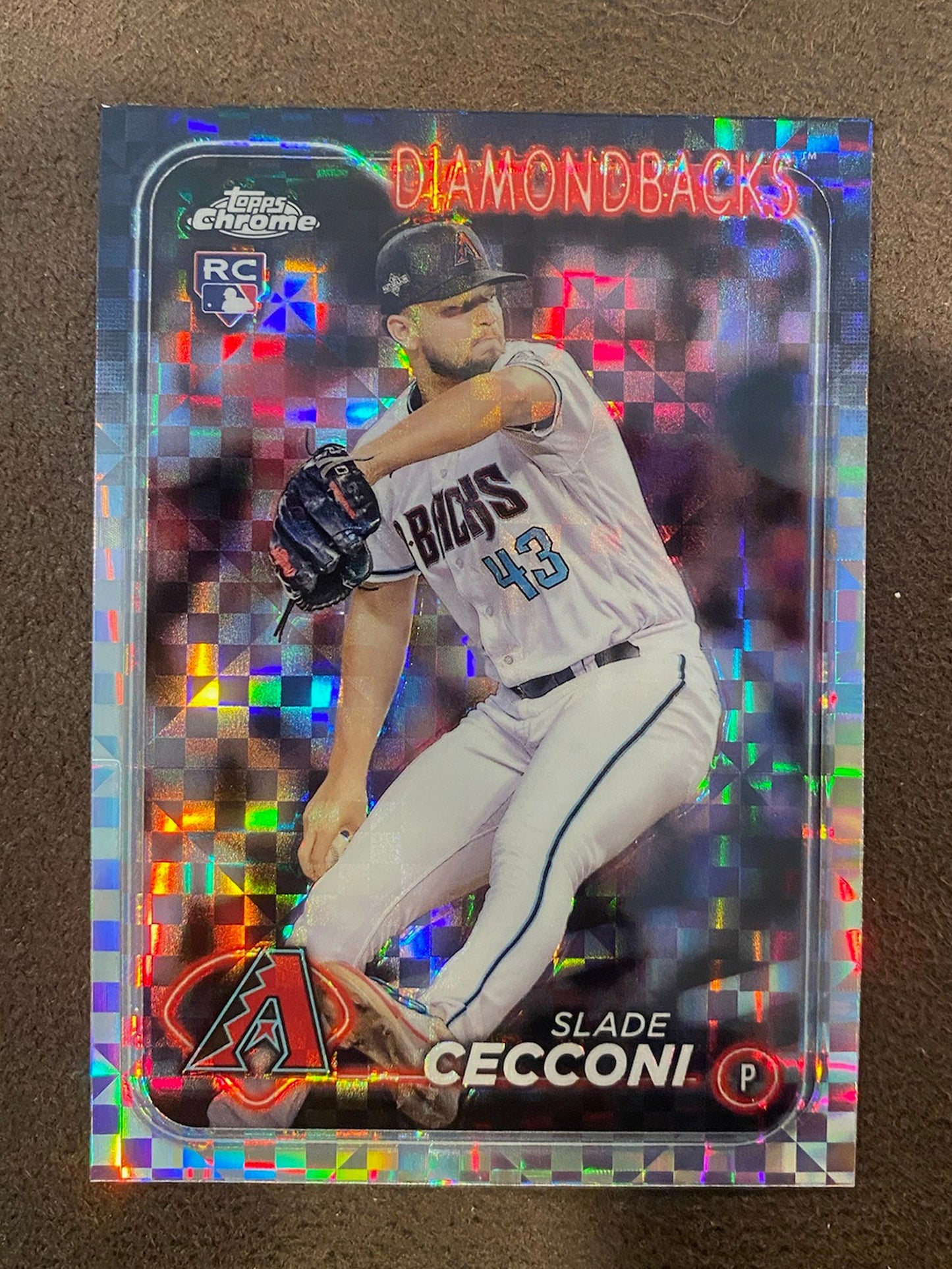 Slade Cecconi - 2024 Topps Chrome - XFractors - Diamondbacks