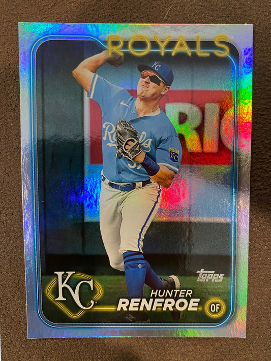 Hunter Renfroe - 2024 Topps Series 2 - Rainbow Foil - Royals