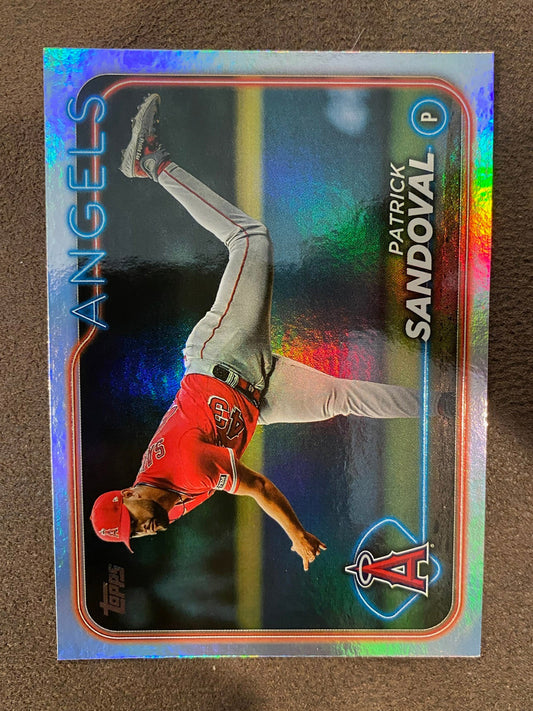 Patrick Sandoval - 2024 Topps Series 2 - Rainbow Foil - Angels