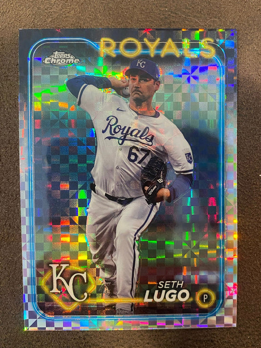 Seth Lugo - 2024 Topps Chrome - XFractors - Royals