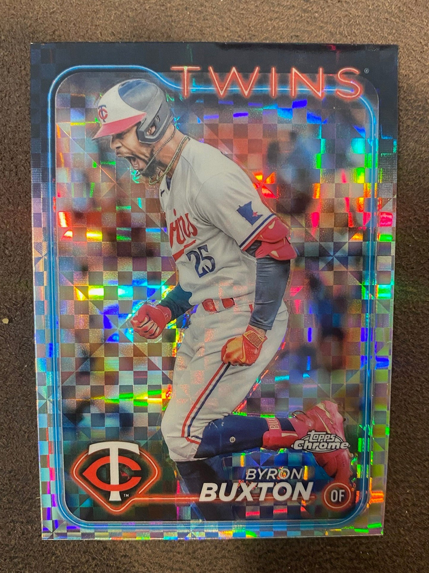 Byron Buxton - 2024 Topps Chrome - XFractors - Twins