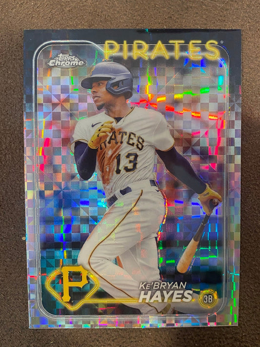 Ke'Bryan Hayes - 2024 Topps Chrome - XFractors - Pirates