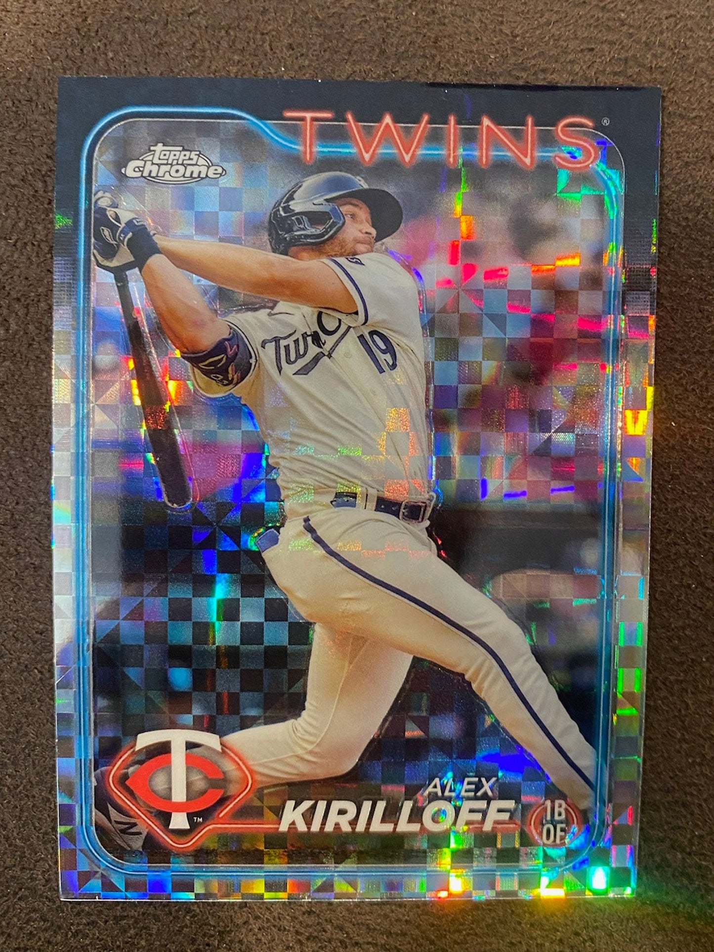 Alex Kirilloff - 2024 Topps Chrome - XFractors - Twins