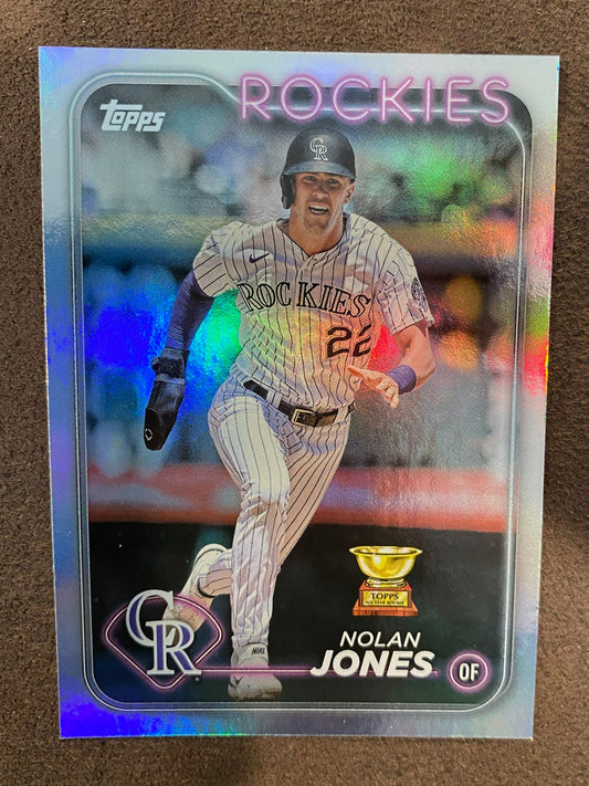 Nolan Jones - 2024 Topps Series 2 - Rainbow Foil - Rockies