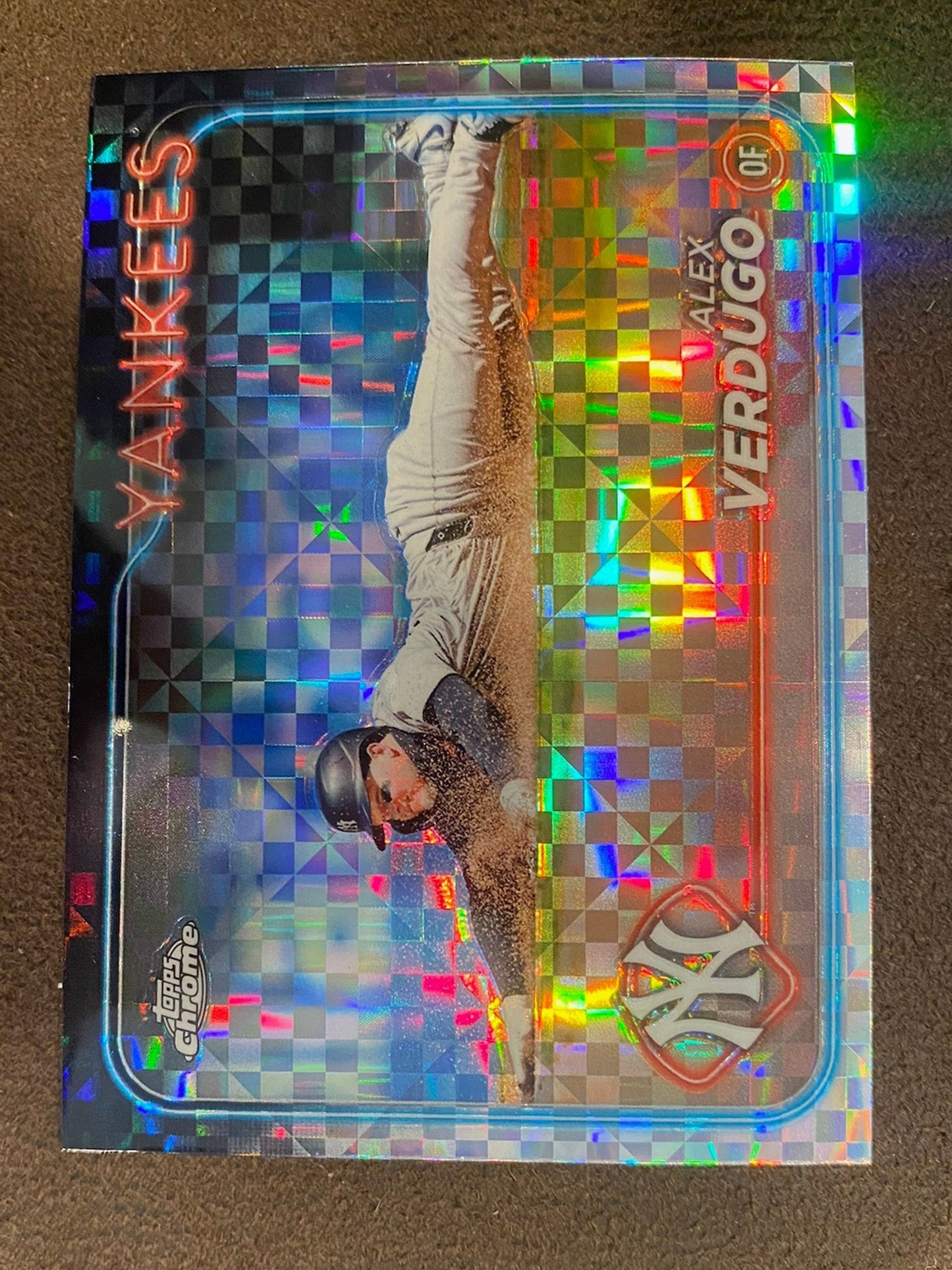 Alex Verdugo - 2024 Topps Chrome - XFractors - Yankees