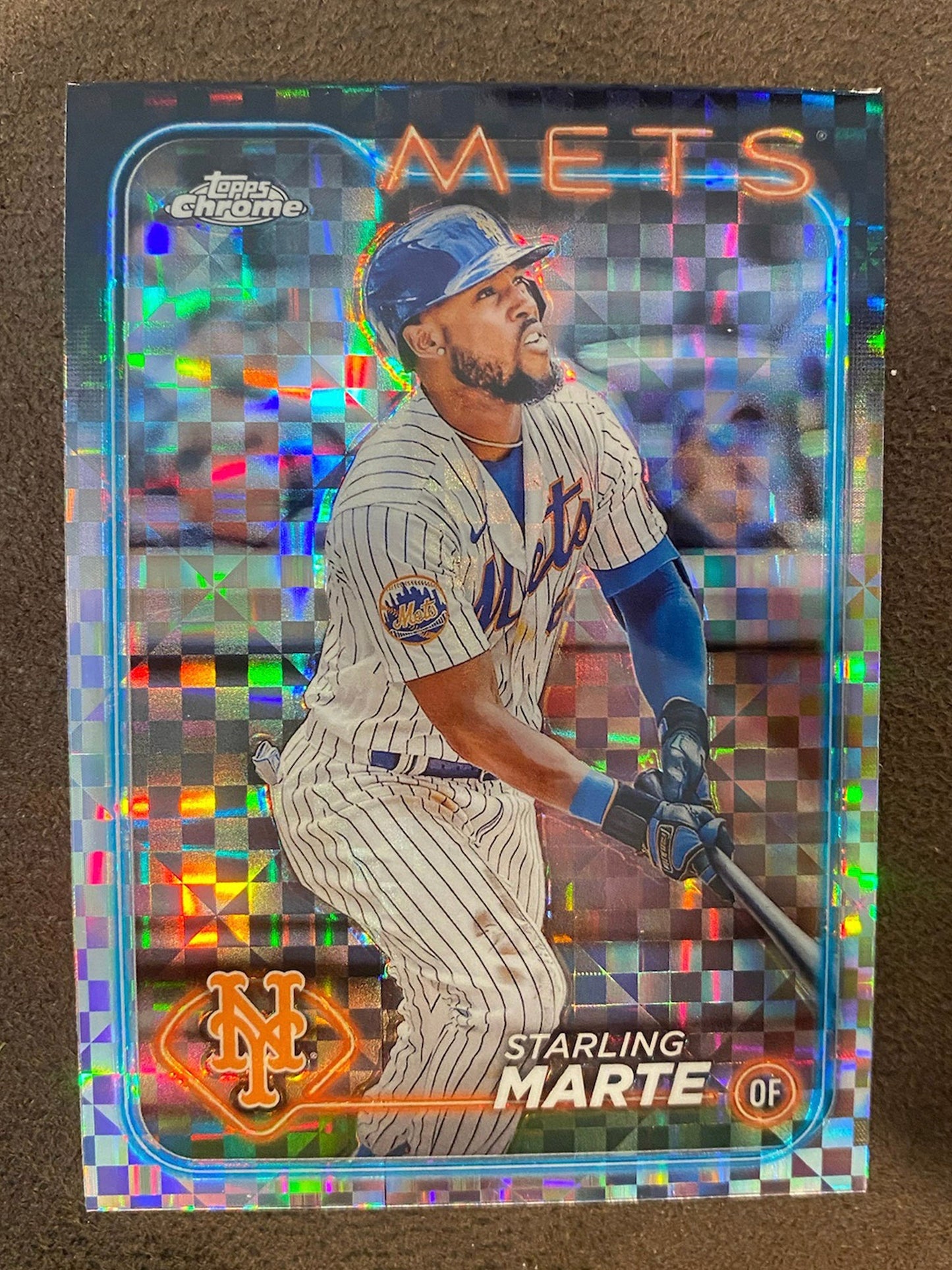 Starling Marte - 2024 Topps Chrome - XFractors - Mets