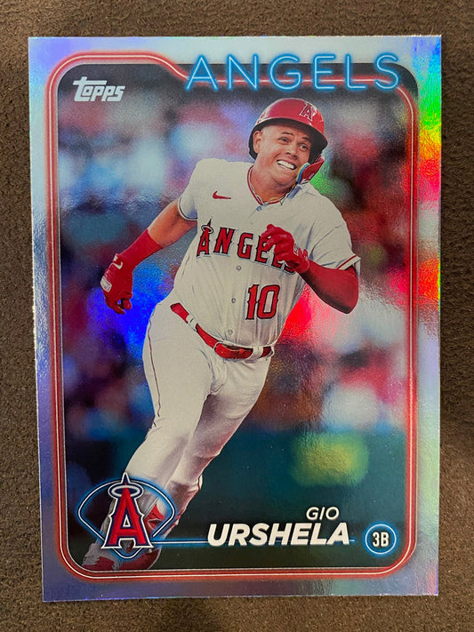 Gio Urshela - 2024 Topps Series 2 - Rainbow Foil - Angels