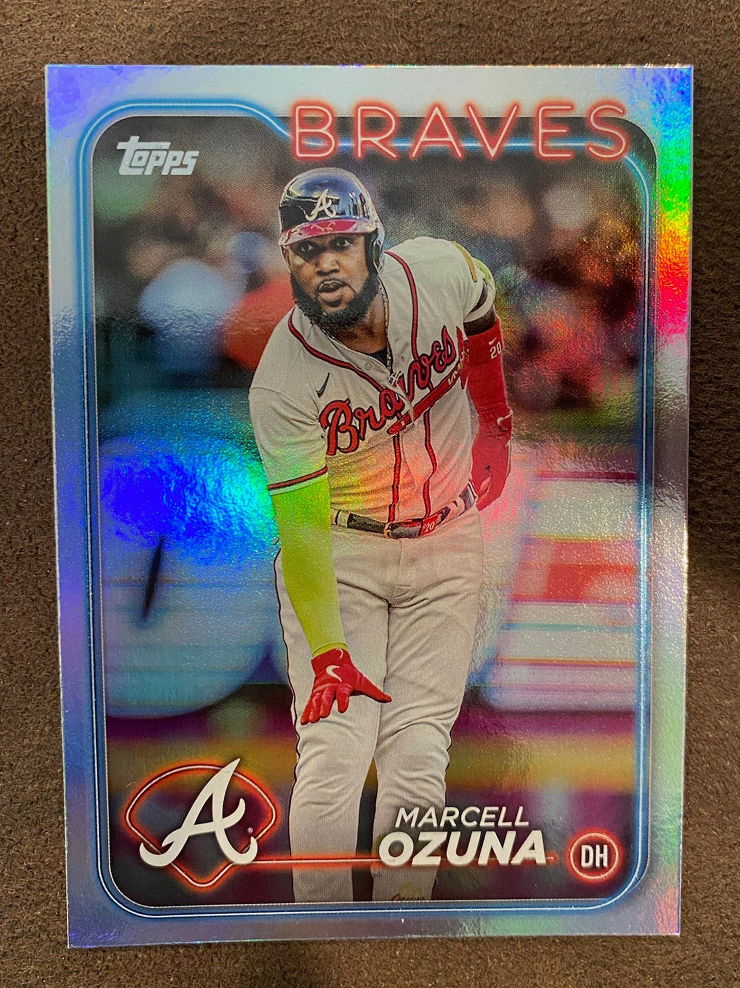 Marcell Ozuna - 2024 Topps Series 2 - Rainbow Foil - Braves