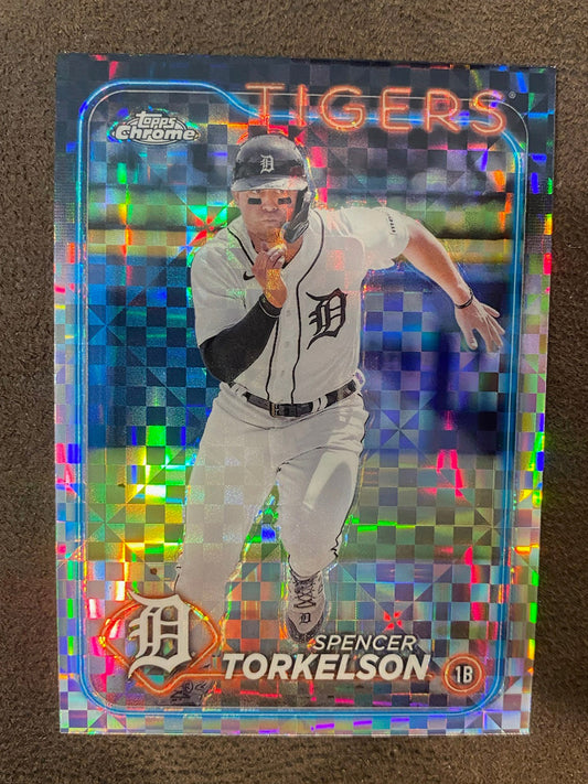 Spencer Torkelson - 2024 Topps Chrome - XFractors - Tigers