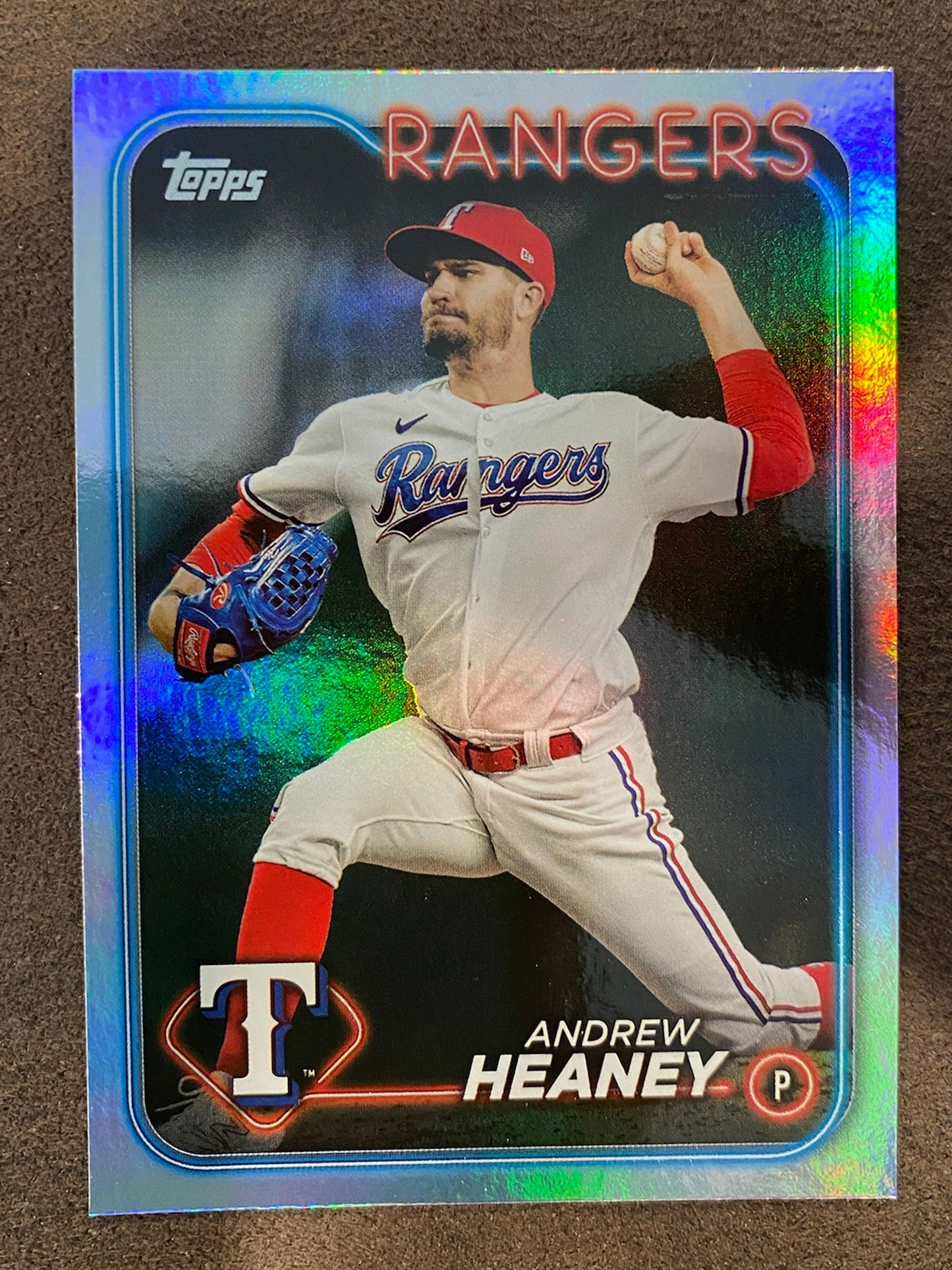 Andrew Heaney - 2024 Topps Series 2 - Rainbow Foil - Rangers