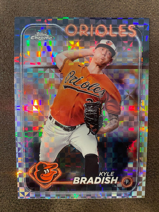 Kyle Bradish - 2024 Topps Chrome - XFractors - Orioles