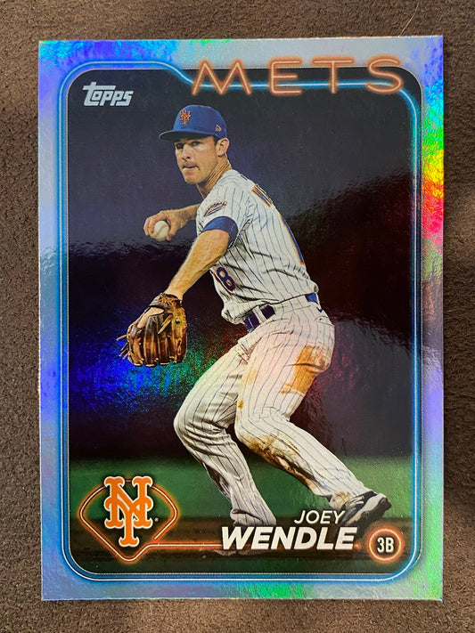 Joey Wendle - 2024 Topps Series 2 - Rainbow Foil - Mets