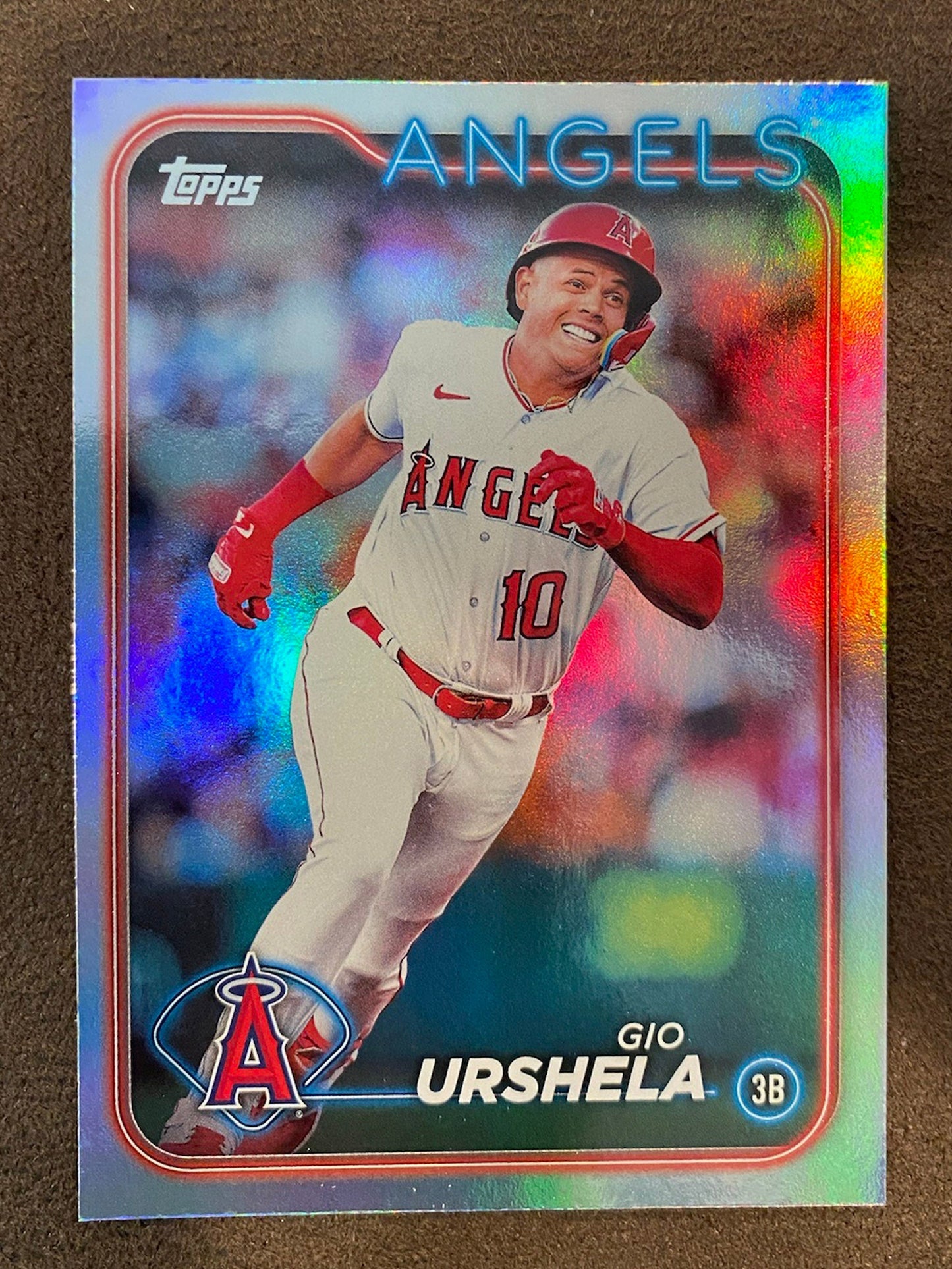 Gio Ushela - 2024 Topps Series 2 - Rainbow Foil - Angels