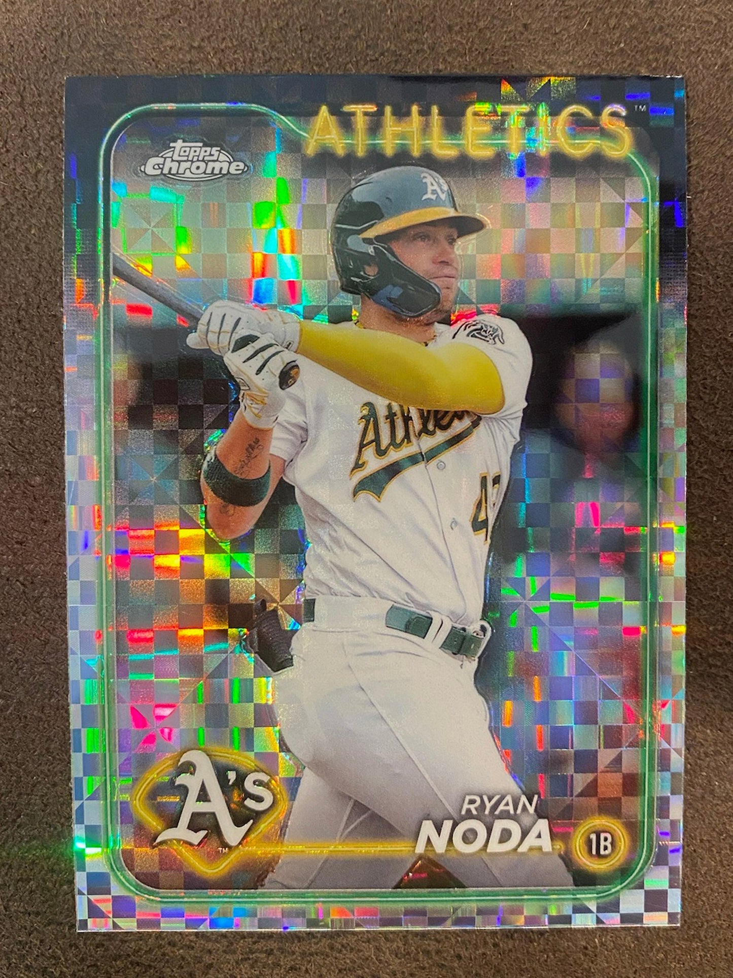 Ryan Noda - 2024 Topps Chrome - XFractors - Athletics