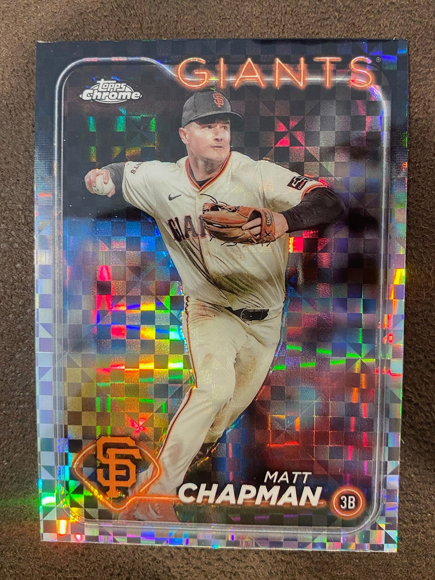 Matt Chapman - 2024 Topps Chrome - XFractors - Giants