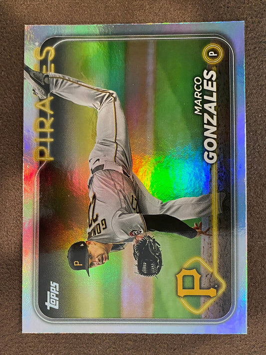 Marco Gonzales - 2024 Topps Series 2 - Rainbow Foil - Pirates