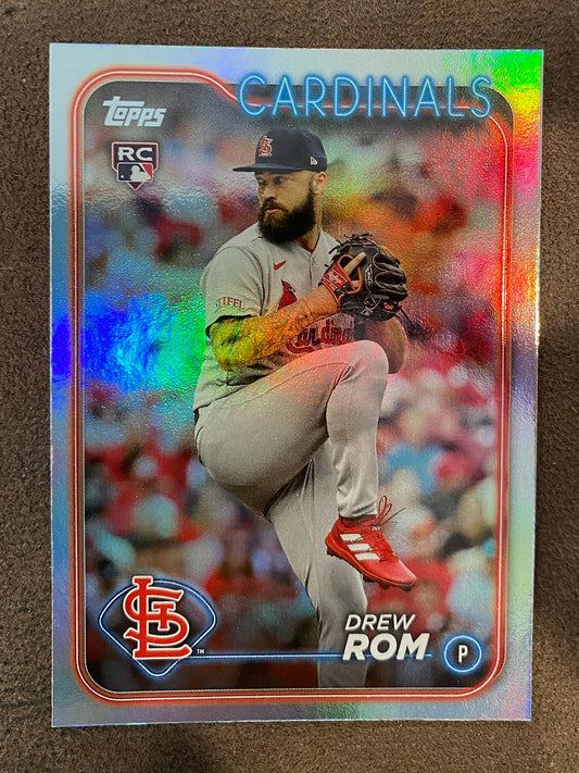 Drew Rom - 2024 Topps Series 2 - Rainbow Foil - Cardinals