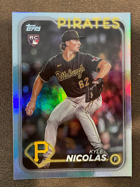 Kyle Nicolas - 2024 Topps Series 2 - Rainbow Foil - Pirates