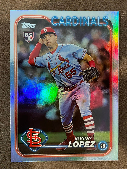 Irving Lopez - 2024 Topps Series 2 - Rainbow Foil - Cardinals