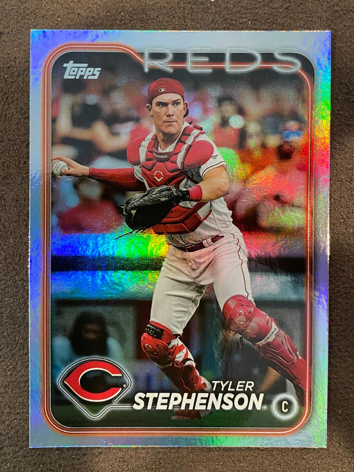 Tyler Stephenson - 2024 Topps Series 2 - Rainbow Foil - Reds