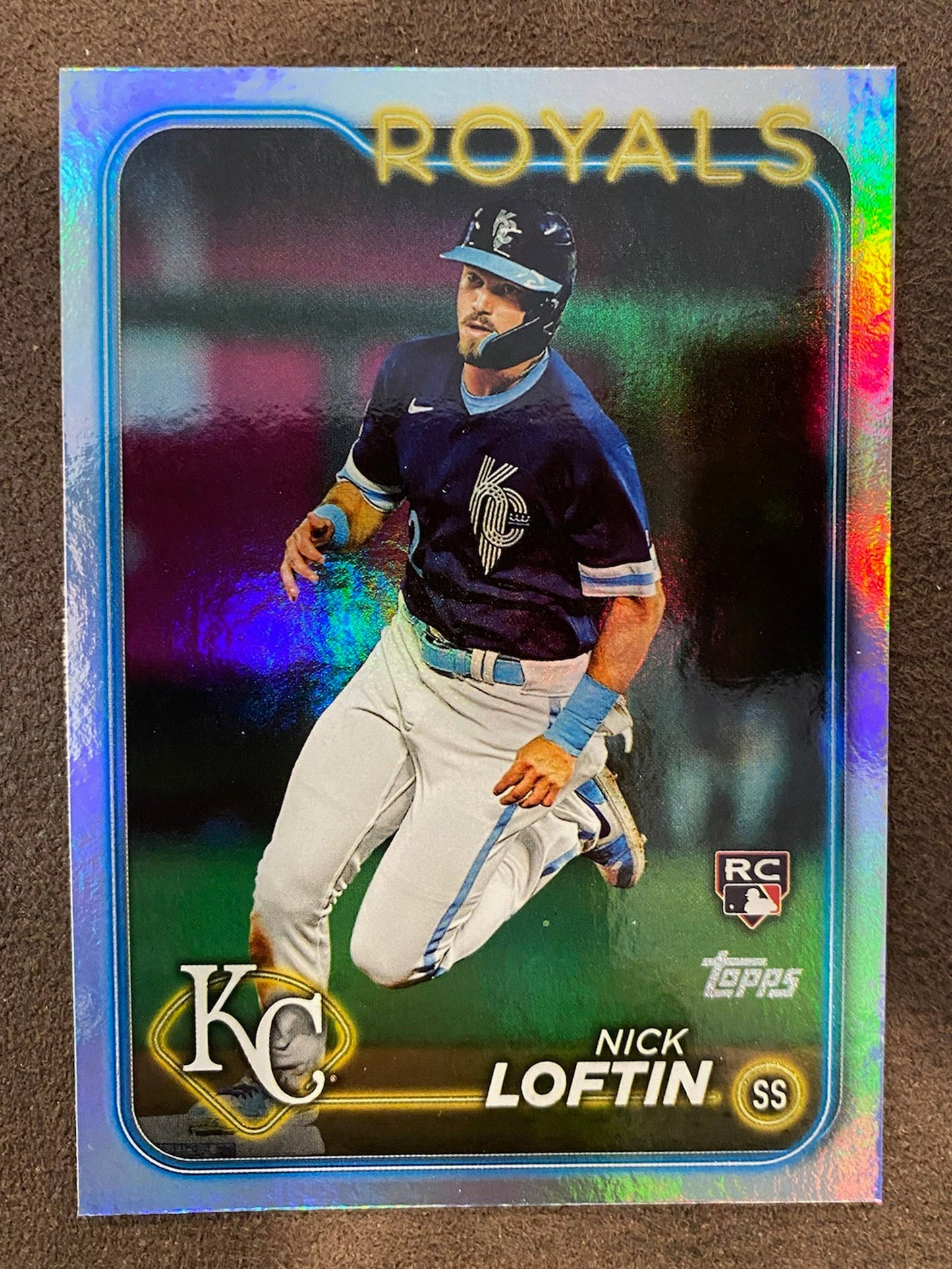 Nick Loftin - 2024 Topps Series 2 - Rainbow Foil - Royals