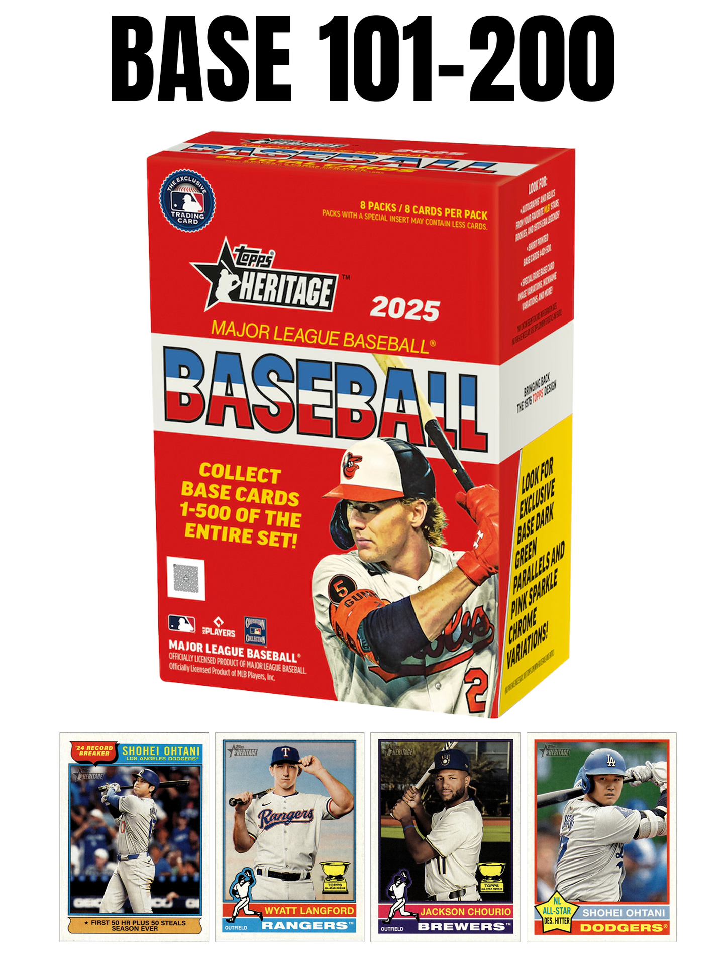 2025 Topps Heritage Base #101-200