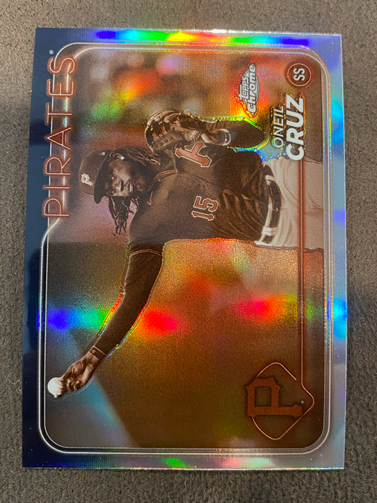 Oneil Cruz - 2024 Topps Chrome - Sepia Refractor - Pirates