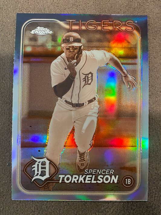 Spencer Torkelson - 2024 Topps Chrome - Sepia Refractor - Tigers
