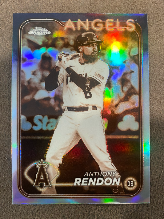 Athony Rendon - 2024 Topps Chrome - Sepia Refractor - Angels