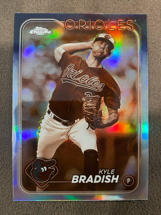 Kyle Bradish - 2024 Topps Chrome - Sepia Refractor - Orioles