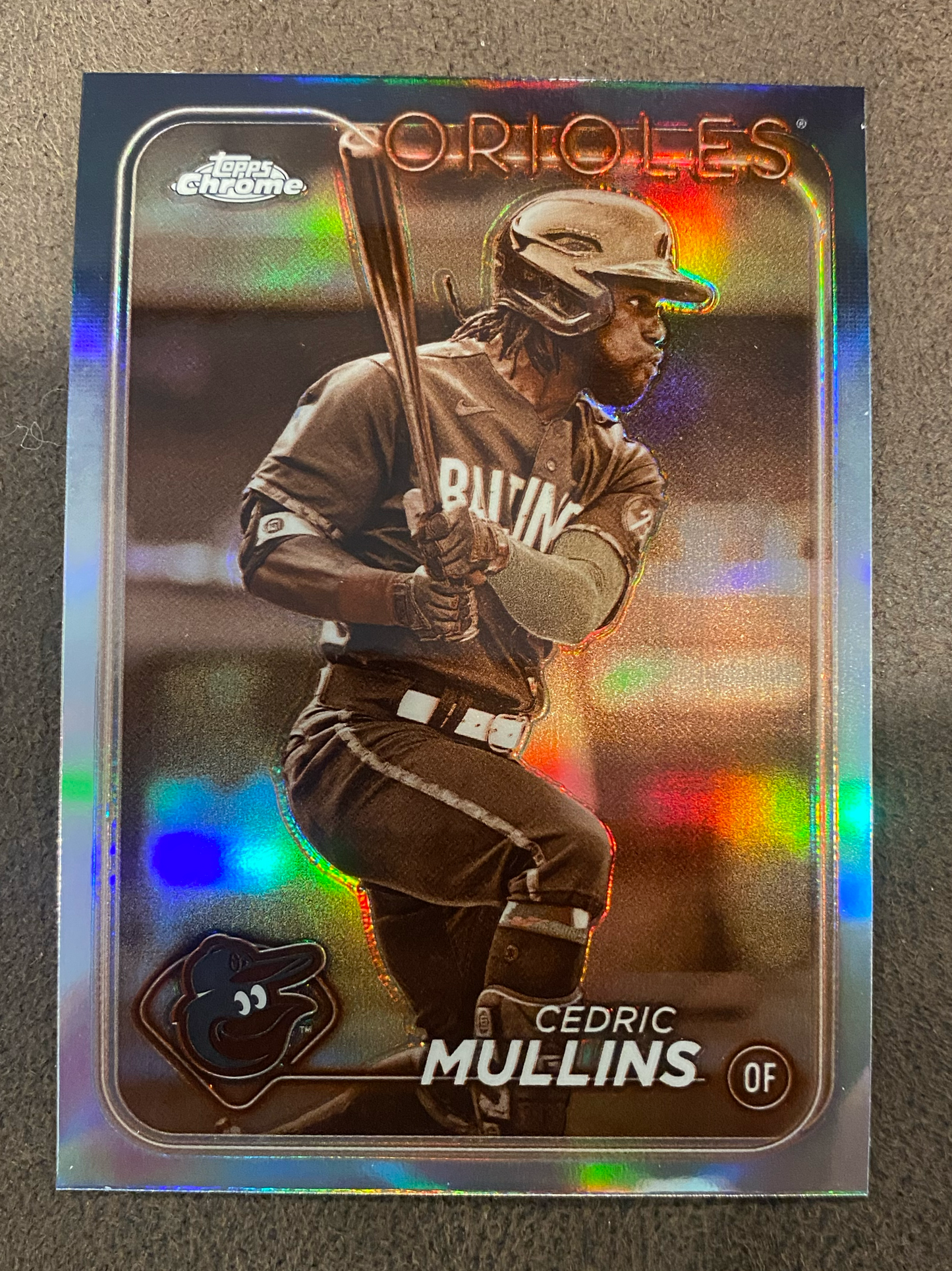 Cedric Mullins - 2024 Topps Chrome - Sepia Refractor - Orioles