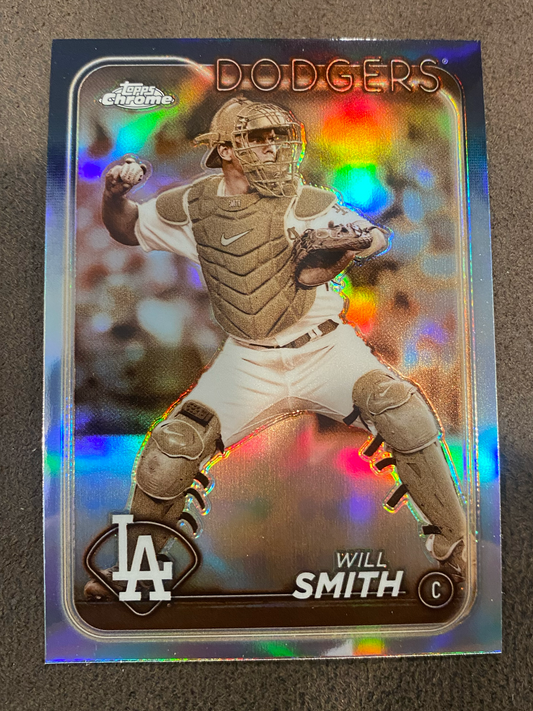 Will Smith - 2024 Topps Chrome - Sepia Refractor - Dodgers