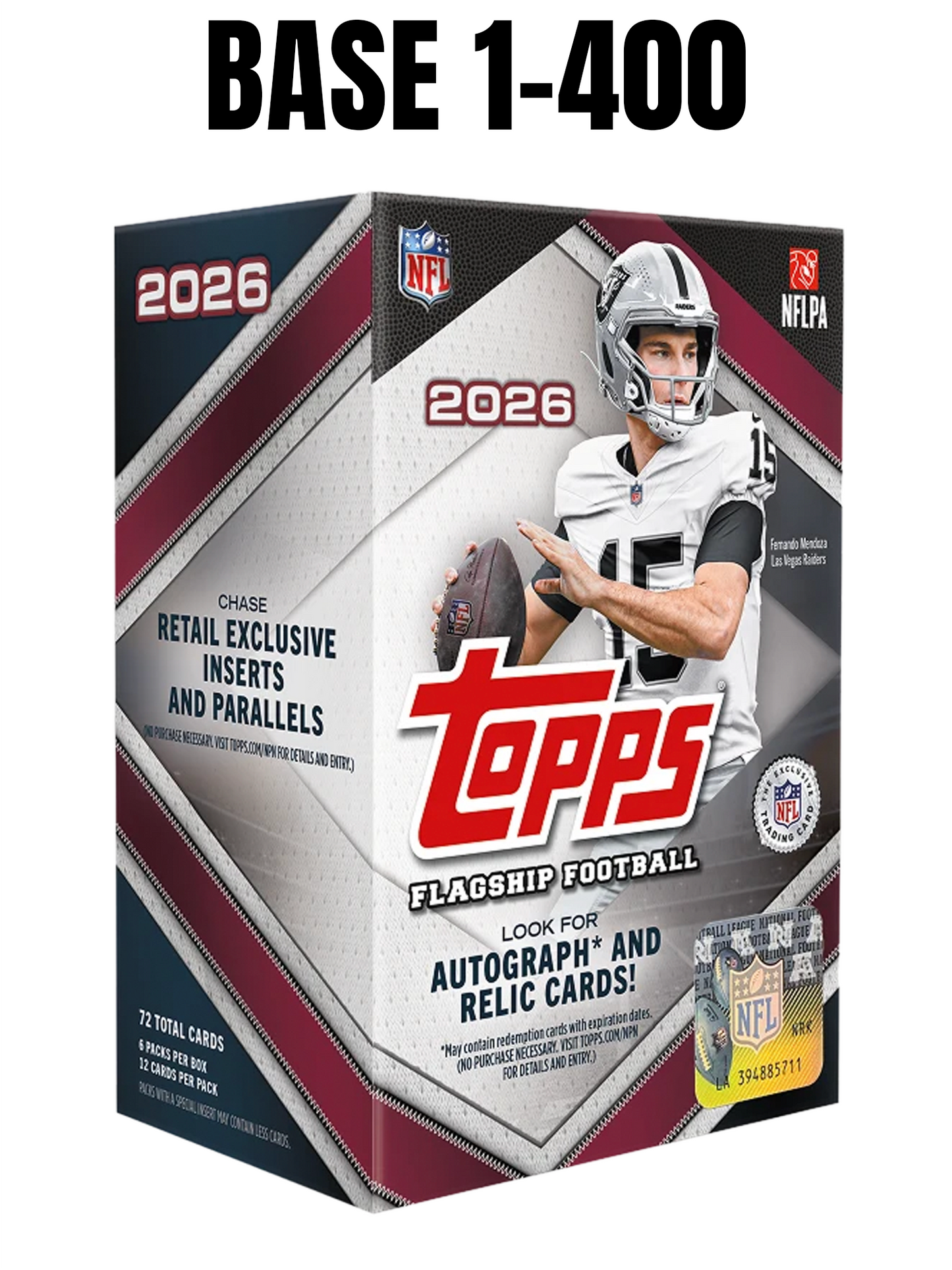 2026 Topps Flagship Football Base #1-400