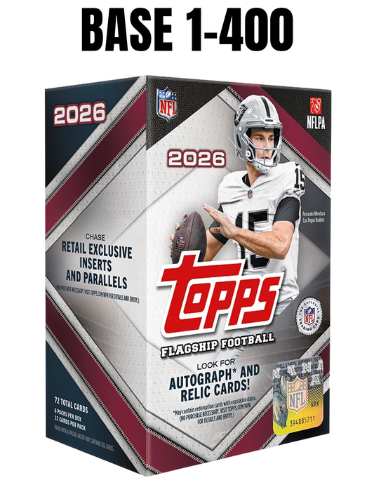 2026 Topps Flagship Football Base #1-400