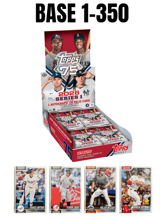 2026 Topps Series 1 Base #1-350